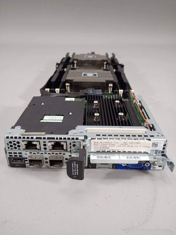 DELL Power edge C6320 blade Server Module 69770M2 | eBay