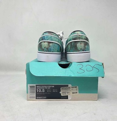 New 10.5 Nike SB Zoom Stefan Janoski PR QS Tie Dye turbo green 