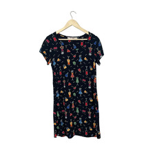 Vintage Loco Lindo California Made Small Dress Short Sleeve USA Made Womens READ