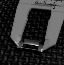 Genuine Breguet SS Bracelet Link 19mm Matte Center Screw-Thread READ #190