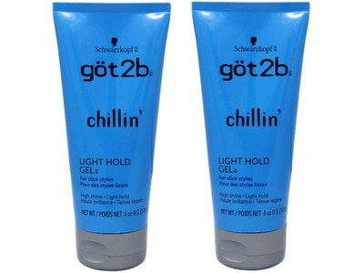 Got 2B Chillin Gel Light Hold 6 Ounce - 2 Pack