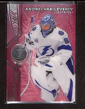 2025-26 Upper Deck Ice Red Base Andrei Vasilevskiy /199