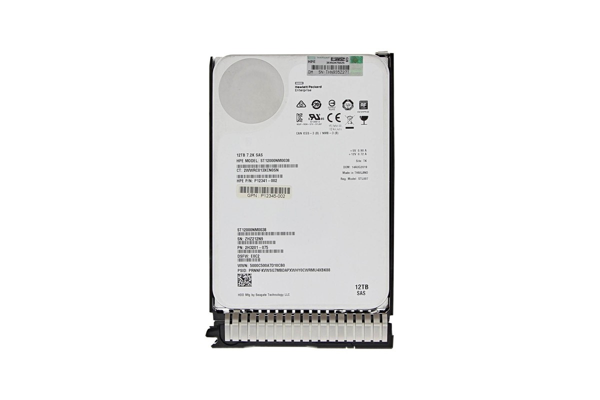 TSシリーズ:12TB HDD ベイ付き HPE 12TB SAS 3.5