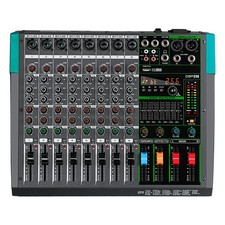 PA8 Professional Audio Mixer Sound Board Console Desk System Interface 8 Chan...