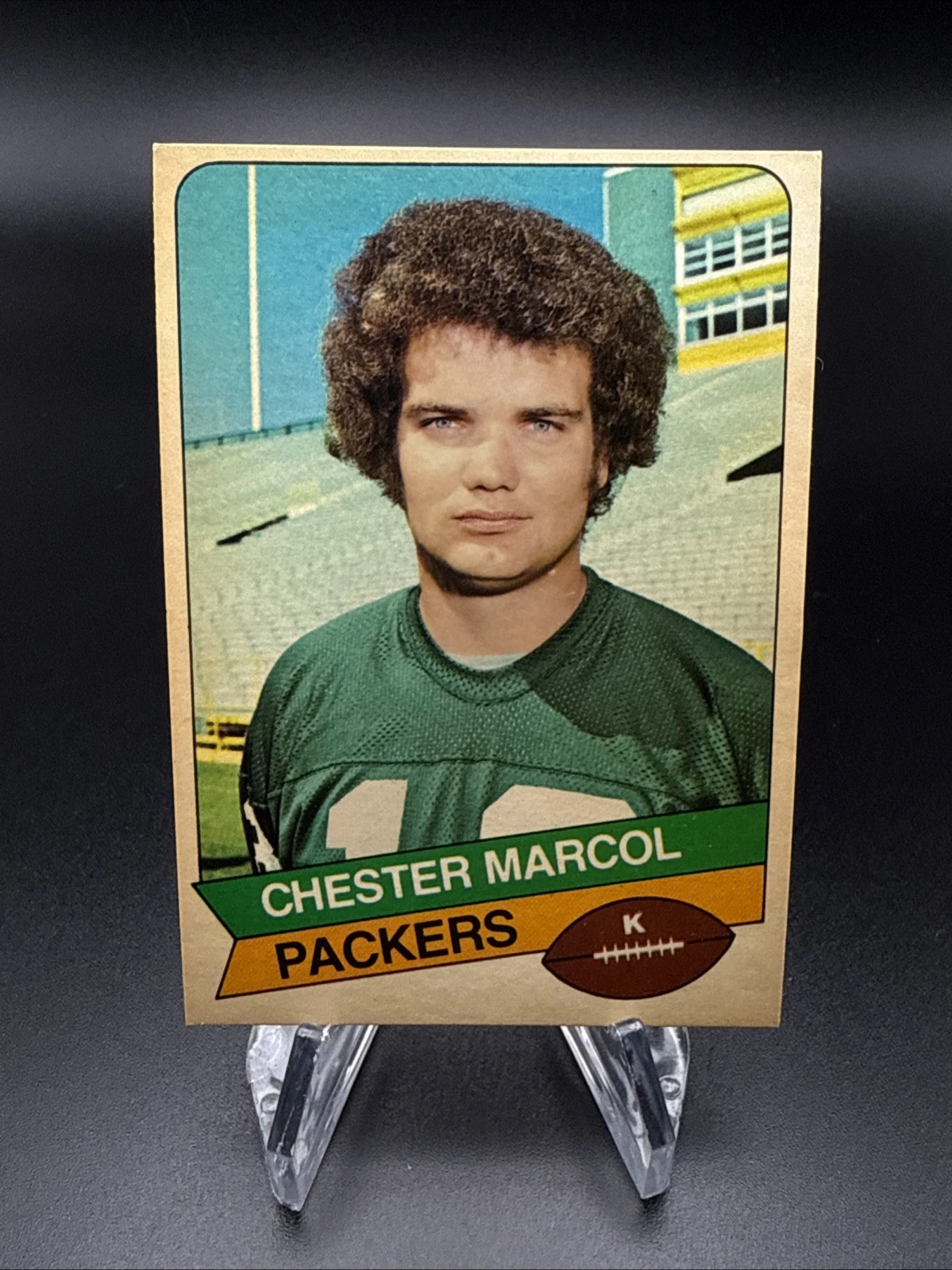 1977 Topps Holsum Green Bay Packers Chester Marcol Card # 11