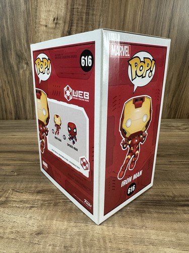 Funko Pop! Vinyl: Marvel - Iron Man (Metallic) - Disney (Exklusiv) #616 - Bild 6 von 11