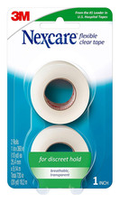 Flexible Clear Tape, Waterproof Transparent Medical Tape, Secures Dressings and