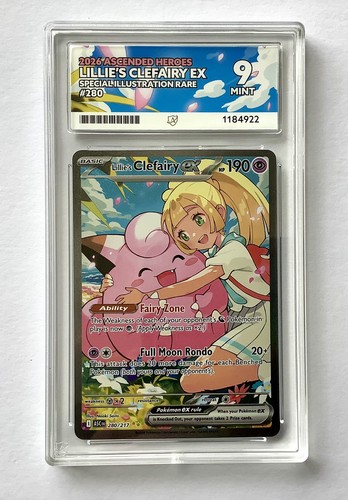 Lillie's Clefairy ex graded ACE 9 for sale on eBay