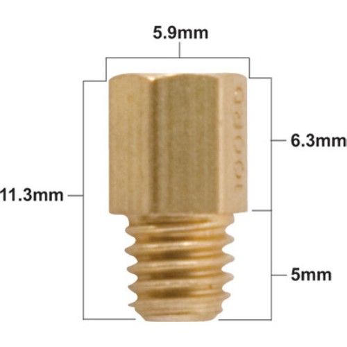 Pro X 4/042 Series Mikuni Hex Main Jet 455 For KTM 125 XC 2021-2022 - Picture 1 of 4