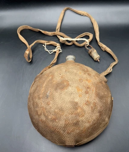 Civil War Era Model 1858 Bullseye Canteen!
