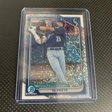 2024 Bowman Chrome Tai Peete #BCP-9 Speckle Refractor KC Mariners