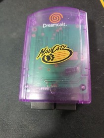 Mad Catz Translucent Purple Memory Card VMU Unit Sega Dreamcast 1999 HTK-7000