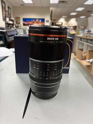 Brightin Star 60mm F2.8 2X mag. APS-C Macro Canon EF-M Mount FOR PARTS OR REPAIR