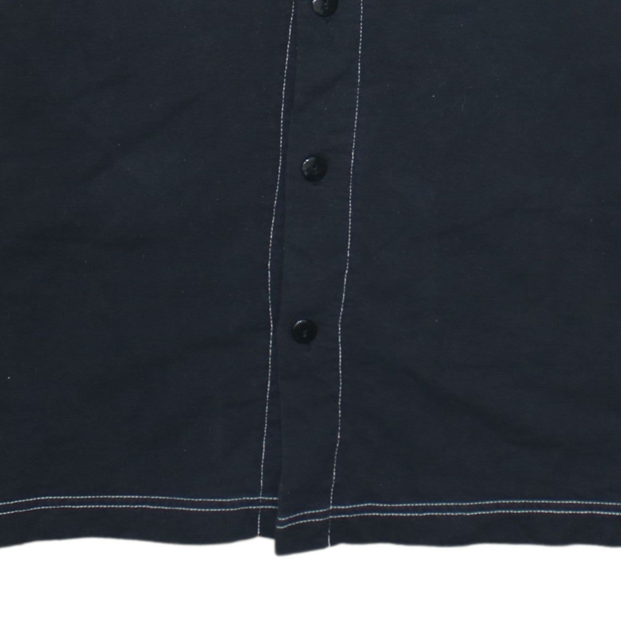 Champion Black Button-Up Mens L image 4
