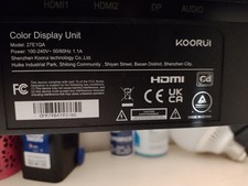 Monitor PC 27 Pollici 2K