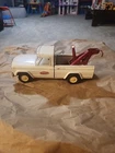 New ListingVintage 1960 Tonka White & Red Metal 9" Mini Jeep Pickup Wrecker Tow Truck