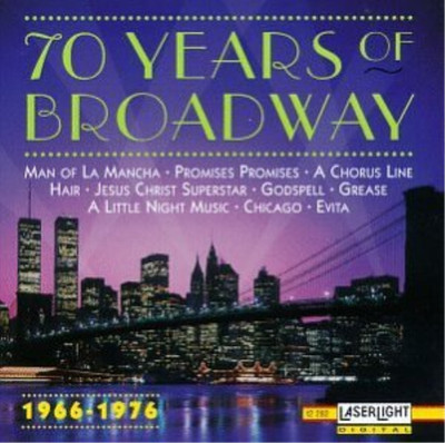 70 Years Of Broadway (Series) 70 Years of Broadway 1966-76 (CD) (UK IMPORT)