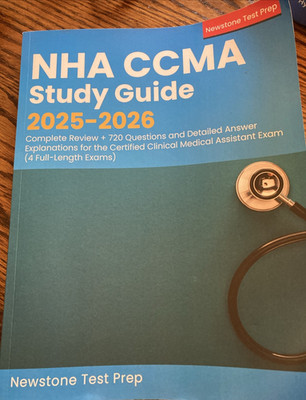 NHA CCMA Study Guide 2025-2026: Complete Review