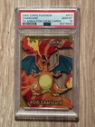 2000 TOPPS Pokemon CHARIZARD TV Animated Clear Cards PSA 10 PSA Cert # 80215840