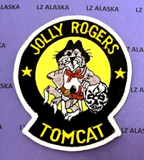 US NAVY JOLLY ROGERS F-14 TOMCAT FIGHTER SQUADRON VF-84 PATCH N2