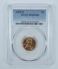 1954-D Lincoln Wheat Cent MS65 RD PCGS