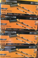 Leaf Blower Cordless, 40V Leaf Blowers with 2 Battery Powerd and Charger 