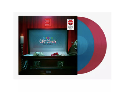 Eminem   The Death of Slim Shady (Coup de Grâce) (Red Blue Vinyl 2LP) USED !!!