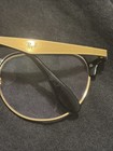 Ray-Ban Eyeglasses RB 6396 5784 Gold & Black Browline Frame 53-19 145 — photo 5