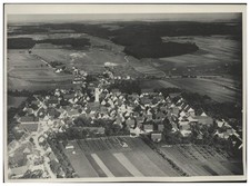 ZZ-5558/ Merklingen b. Wiesensteig  Foto Luftbild 18 x 13 cm ca.1935