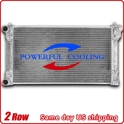 Aluminum Radiator For 1980-1992 1987 GOLF MK1/2 MK1 MK2 GTI/SCIROCCO 1.6L 1.8L