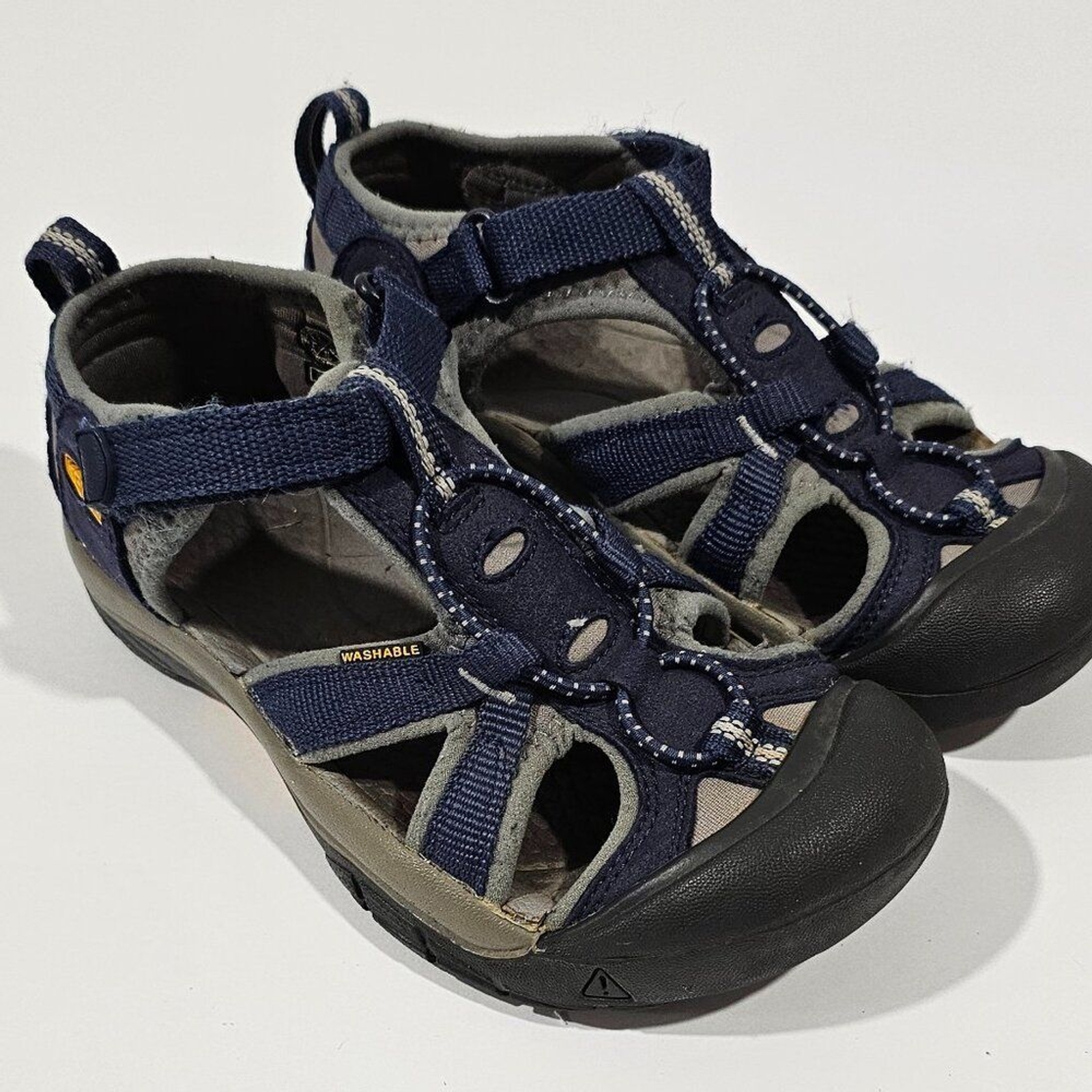 Sandalo acqua Keen Venice H2 blu navy grigio ragazzo bambino grande taglia 2