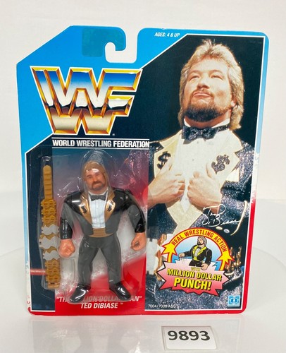 WWF wwe Vintage Wrestler Blue Card Million Dollar ...