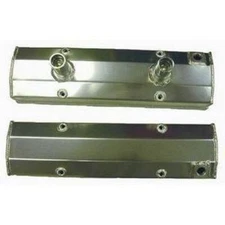 Racing Power R6240 Fabricated Circle Track Valve Covers For SB Chevy NEW