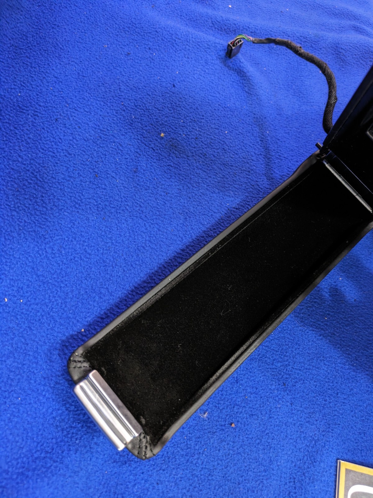 black Bentley Continental GTC GT Front right Center Console Armrest Arm Rest OEM