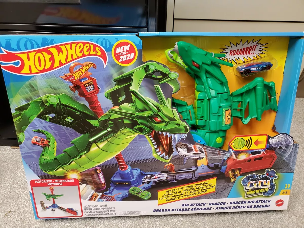 Hot Wheels Air Attack Dragon, Play Set