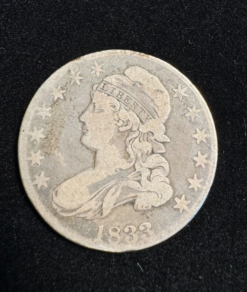 1833 Year US Early Half Dollar Coins (1794-1839) for sale | eBay