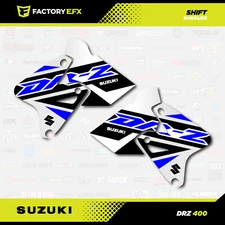 Blue Shift Shroud Graphic Kit fits Suzuki DRZ400SM Drz400s drz400 DRZ Decal