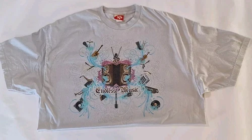 Endless Music Graphic T-shirt Exact Science Made in USA Mens 1990s vintage concert t-shirt, vintage, size 3XL, single stitch, B+ condition