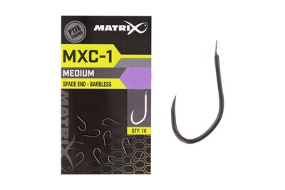 Fox Matrix MXC-1 Medium Hook Barbless Soft Hooks Tip Hooks Hooks