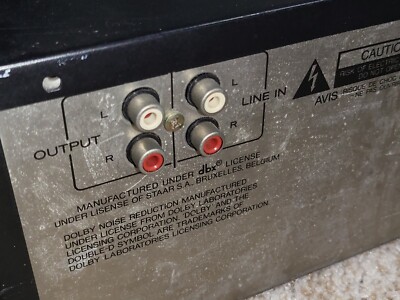 TEAC R-777 X Auto Reverse Stereo Cassette Deck DBX. FOR PARTS AS