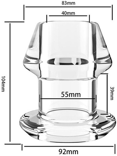 Plug Anal XXL X-MEN – Largeur > 8cm, Dimensions 22 X 7.7cm, Pour Jeu Avancé