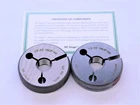 NEW 1/2 20 UNJF 3A THREAD RING GAGES .5 .50 .500 GO NO GO P.D.'S = .4675 & .4643