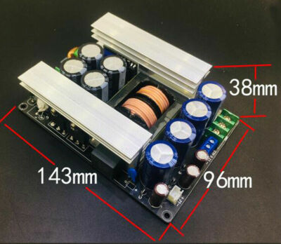  220V/1500W LLC soft switching power amplifier switching power supply board ±80V