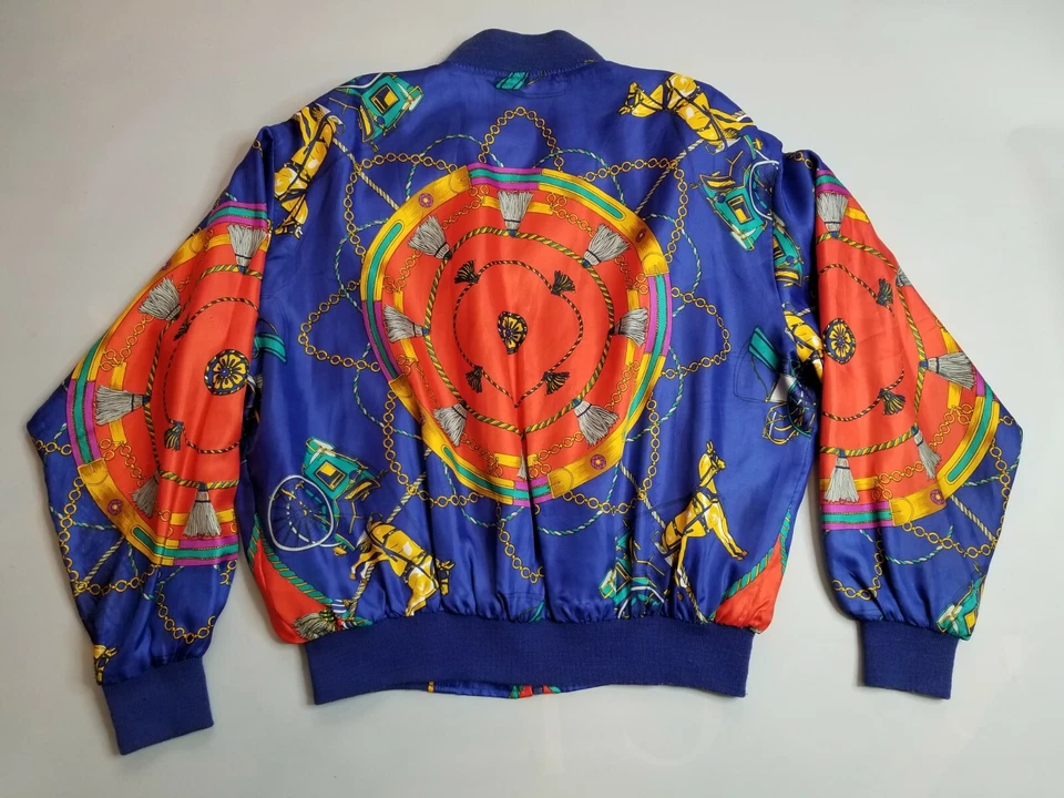 JACQUCELINE FERRAR UNISEX COLORFUL JACKET ONE SIZE MADE IN KOREA - Image 4 of 4