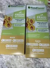 2 Vacuum Sealer Bags, Variety Pack, 30-Count, 5 Pint, 15 Quart, 10 1 Gallon
