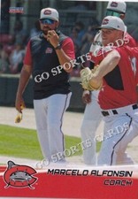 Tarjeta de ligas menores CO 2024 Carolina Mudcats Marcelo Alfonsin Brewers