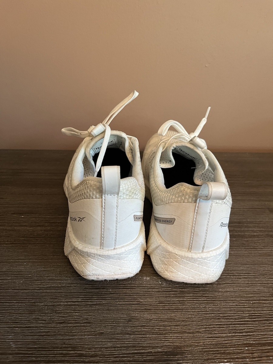 Reebok Fusion Flexweave Work Shoe White Steel Toe Sneaker  display picture 1