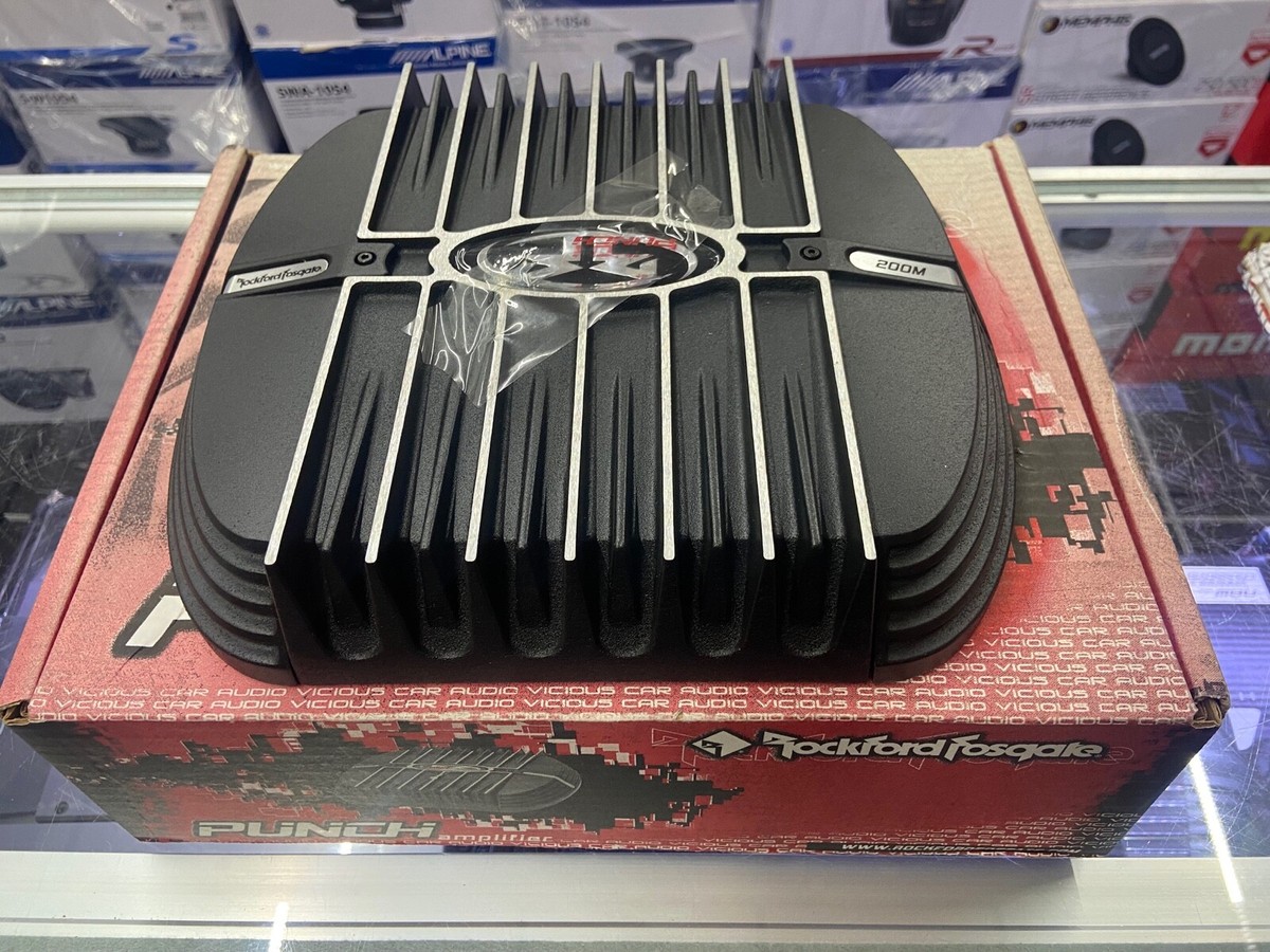ROCKFORD FOSGATE PUNCH 200M MONO CAR AMPLIFIER *CLASSIC