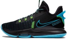 Nike LeBron Witness 5 Black Light Blue 