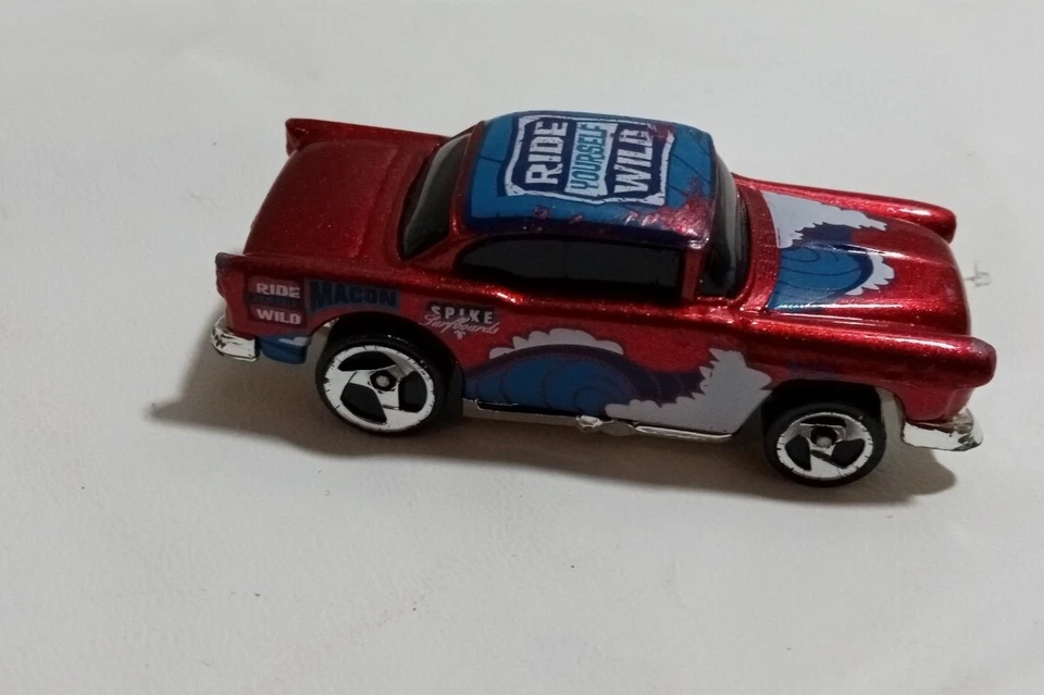 Hot Wheels Vintage 1955 Chevy Red (1978 Mattel) Ride Yourself Wild - Pre-owned - Image 4 of 4